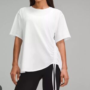 LULULEMON side cinch cotton t shirt